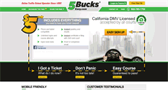 Desktop Screenshot of 5buckseasy.com